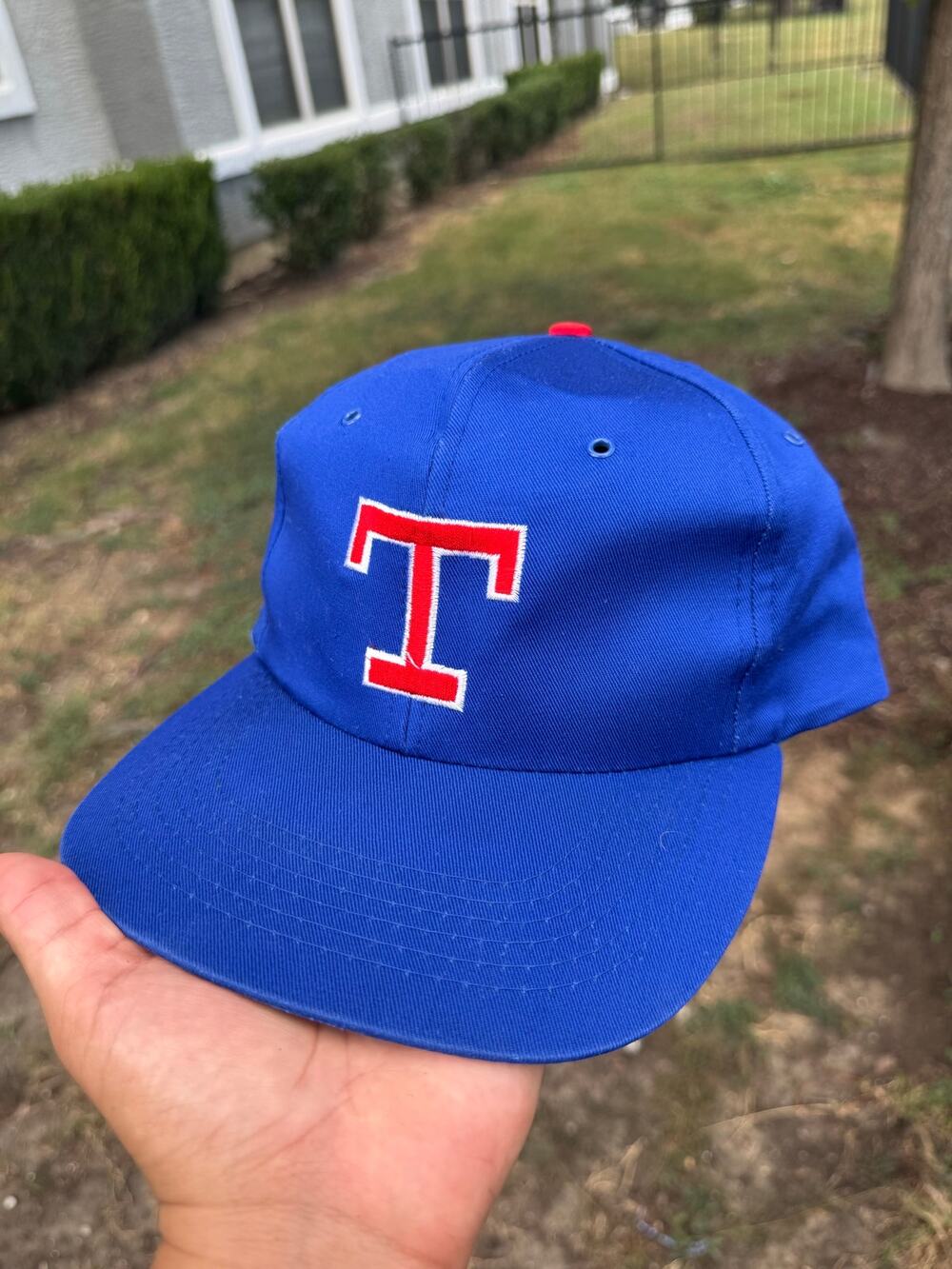 Vintage Texas Rangers Gatorade Promo Blue Hat